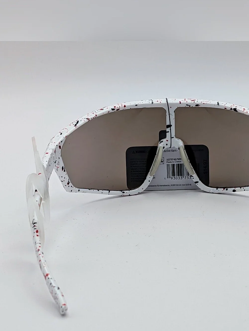 Foster Grant Panama Jack SURF Sunglasses 100% UVA-UVB Lens Protection Splatter
